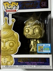 SDCC 2019 Funko Fundays Golden Freddy Idol LE1600 SIGNED RARE! Brian Mariotti