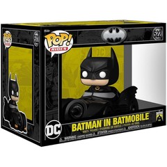 Funko Batman 85th Anniversary POP Rides Deluxe Batman In Batmobile Vinyl Figure