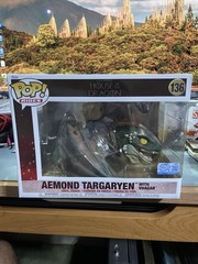Funko Pop Ride Aemond Targaryen With Vhagar 136 House of the Dragon Game Thrones