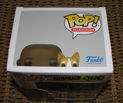 Captain Ray Holt & Cheddar Funko Pop Figure #1626 Brooklyn 9-Nine *Box Scuffs*