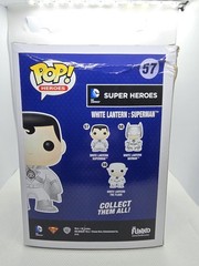 Funko Pop DC Super Heroes White Lantern Superman 57 Fugitive Glow in the Dark