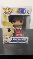 Funko Pop! WWE Rowdy Roddy Piper #18 Target Exclusive Vaulted w/ Protector