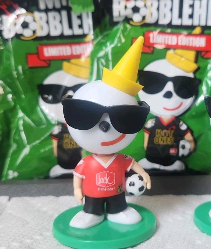 Jack In The Box 2026 Soccer Canada Hot Ones Mini Bobblehead Limited Edition