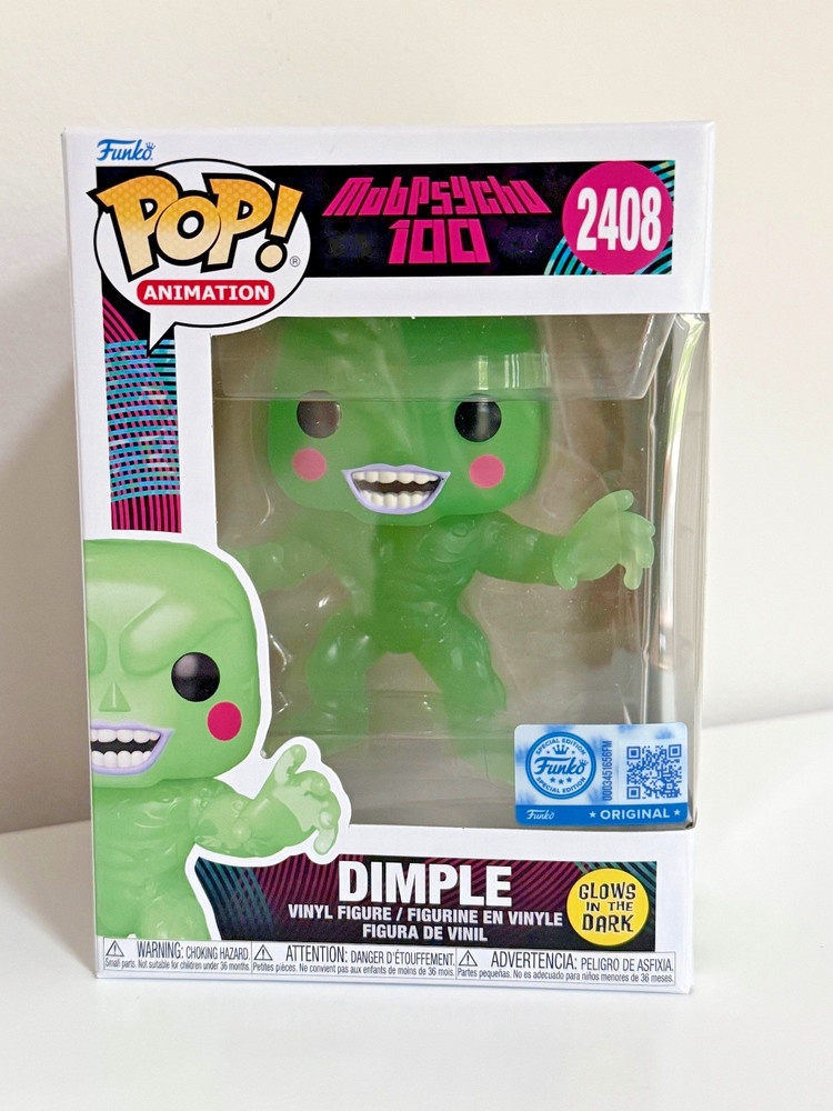 Funko Pop! Vinyl: Mob Psycho 100 – Pop! Dimple (Glow) – Funko Exclusive #2408