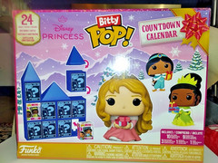Funko Pop Bitty: Disney Princess Figures 24 Days Countdown Advent Calendar 2025