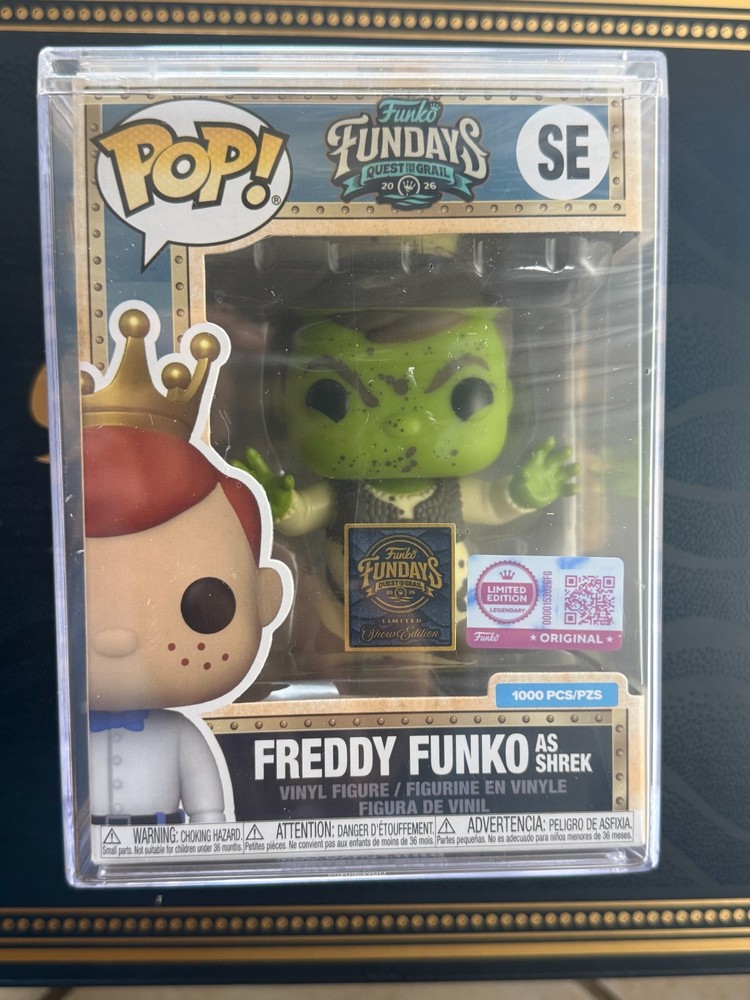 Freddy Funko as Shrek SDCC Fundays 2026 Exclusive LE 1000 Pop Vinyl