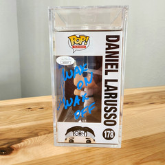 ⭐KARATE KID SDCC 2026: Ralph Macchio signed/quote Daniel LaRusso #178 FUNKO-COAs