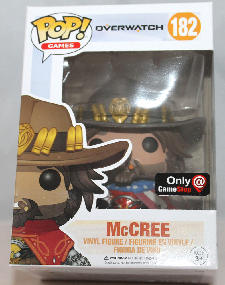 Funko Pop! Vinyl Figure – Games #182 – McCree [USA] – GameStop Exclusive