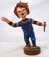 NECA Head Knockers Child’s Play 3 Chucky 7.5″ Bobblehead with Box