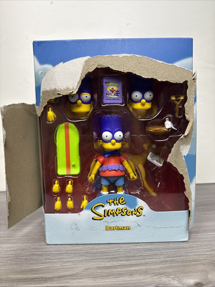 Super7 Ultimates The Simpsons Bartman 7″ The Simpsons Action Figure Brand New