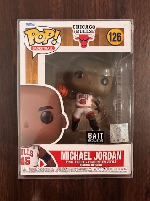Michael Jordan Chicago Bulls Funko Pop #126 Bait Exclusive (NIB)
