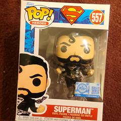 Funko Pop! Heroes DC Superman Vinyl Figure w/ Authentication Sticker #557