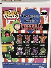 New Funko POP! Games Five Nights At Freddy’s Pizza Sim Happy Frog Vinyl Figure