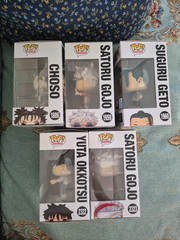 Funko Pop! Jujutsu Kaisen Figures Set of 5 (#1886, #1959, #1960, #2322, #2323)