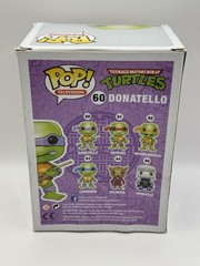 Funko POP! 2013 SDCC Teenage Mutant Ninja Turtles Donatello #60 Metallic DAMAGED