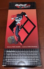 Cryptozoic DC Bombshells Green Purple PX Previews Exclusive Harley Quinn Figure