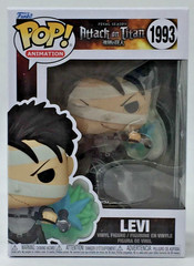 Funko Pop! Animation Attack on Titan Levi #1993 Funko with Pop Protector