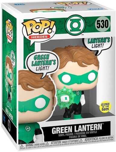 Green Lantern – Beware – Glow in Dark – – Pop! Heroes – DC – Funko – 530