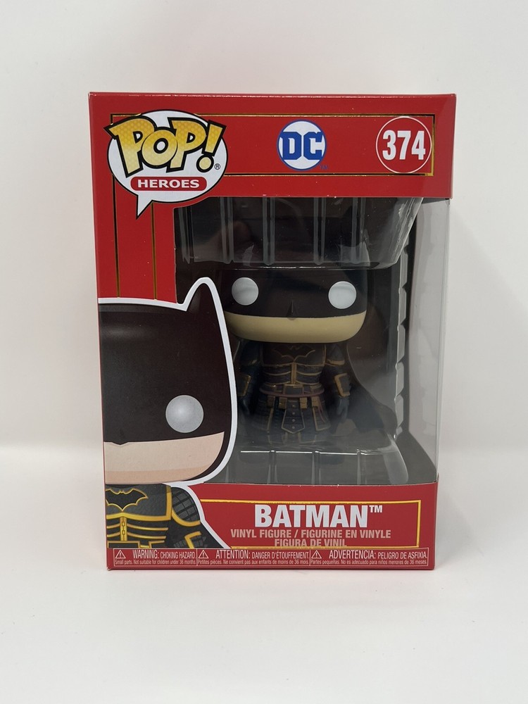 Pop! Heroes DC Imperial Palace Batman #374 Vinyl Figure Red Box