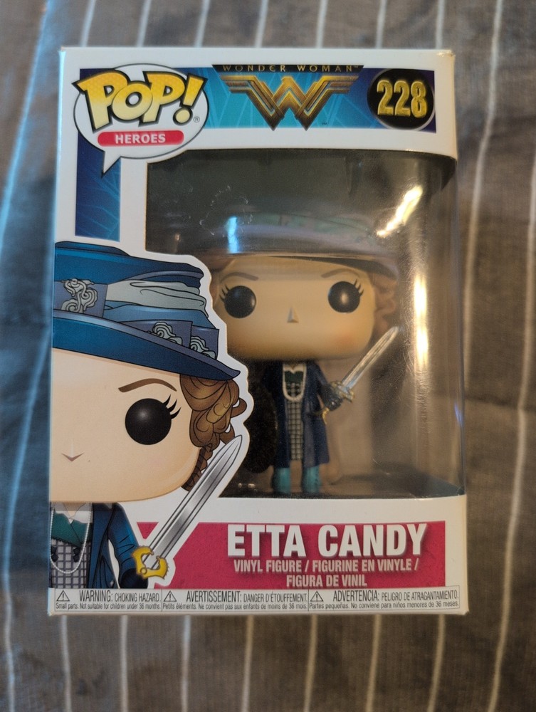 Funko Pop! Heroes – DC Universe -Wonder Woman – Etta Candy (Sword/Shield) #228