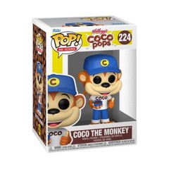 Coco The Monkey POP Vinyl Figure #224 Funko AD Icons Kelloggs New