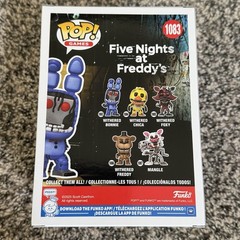 Funko Pop Games Five Nights at Freddy’s Withered Bonnie #1083 FNAF Figure