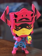 Funko Pop Galactus with Silver Surfer #809 Black Light PX 10” Bobblehead