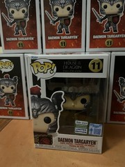 Funko Pop! House of the Dragon #11 Daemon Targaryen – w/ Protector IMPERFECTIONS