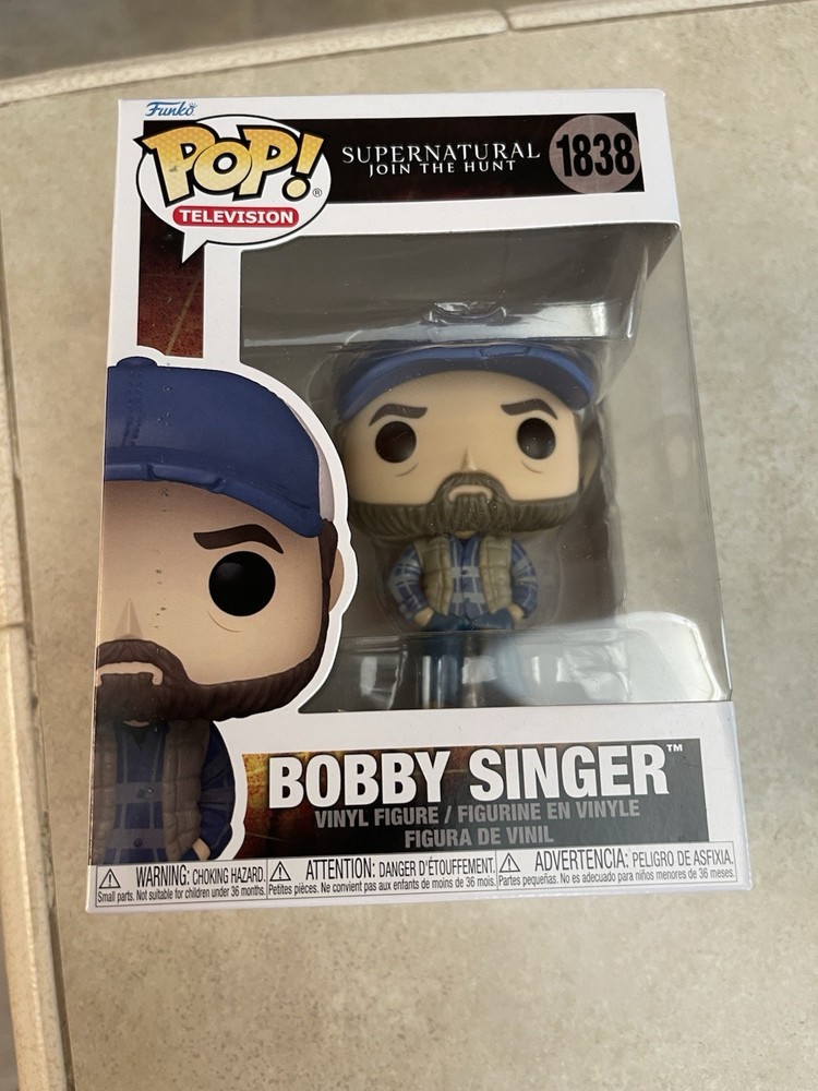 Funko Pop! Vinyl: Supernatural – Bobby Singer #1838 New