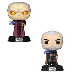 Funko Pop! 2 Pack Star Wars Dark Side – Emperor Palpatine #738 & Count Dooku #74