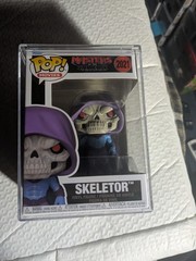 Skeletor (Live Action) (2021) Funko Pop With Hard Case Pop Protector