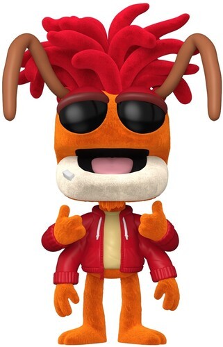 Funko POP! Television: The Muppets – Pepe the Prawn (Flocked) [New Toy] Vinyl