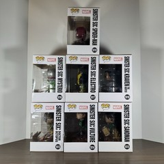 Funko Pop Marvel Sinister Six Amazon Exclusive Set of 7 Spider-Man 1013-1019 NIB