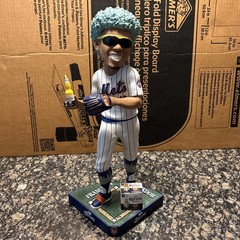 New York Mets Francisco Lindor Corona Bobblehead Display 18” BDA Sports