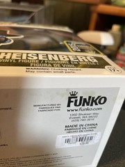 Funko Pop! Television: Breaking Bad – Heisenberg (Crystal Blue) #162 – SDCC