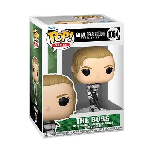 Funko POP! Metal Gear Solid Delta: Snake Eater The Boss Figure #1054 + Protector