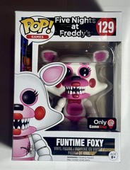 Funko Pop! Funtime Foxy 129 Five Nights at Freddy’s Gamestop Vinyl New In Box