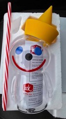 Jack in the Box Jack Drink Cup w/ Straw, Glass. Limited edition🥤✨️