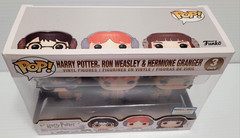 FUNKO BARNES NOBLE EXCLUSIVE HARRY POTTER RON WEASLEY & HERMIONE GRANGER 3-PACK