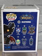 Funko Pop! Games – World Of Warcraft Deathwing (GOLD) #32 – DAMAGED BOX&INSERT