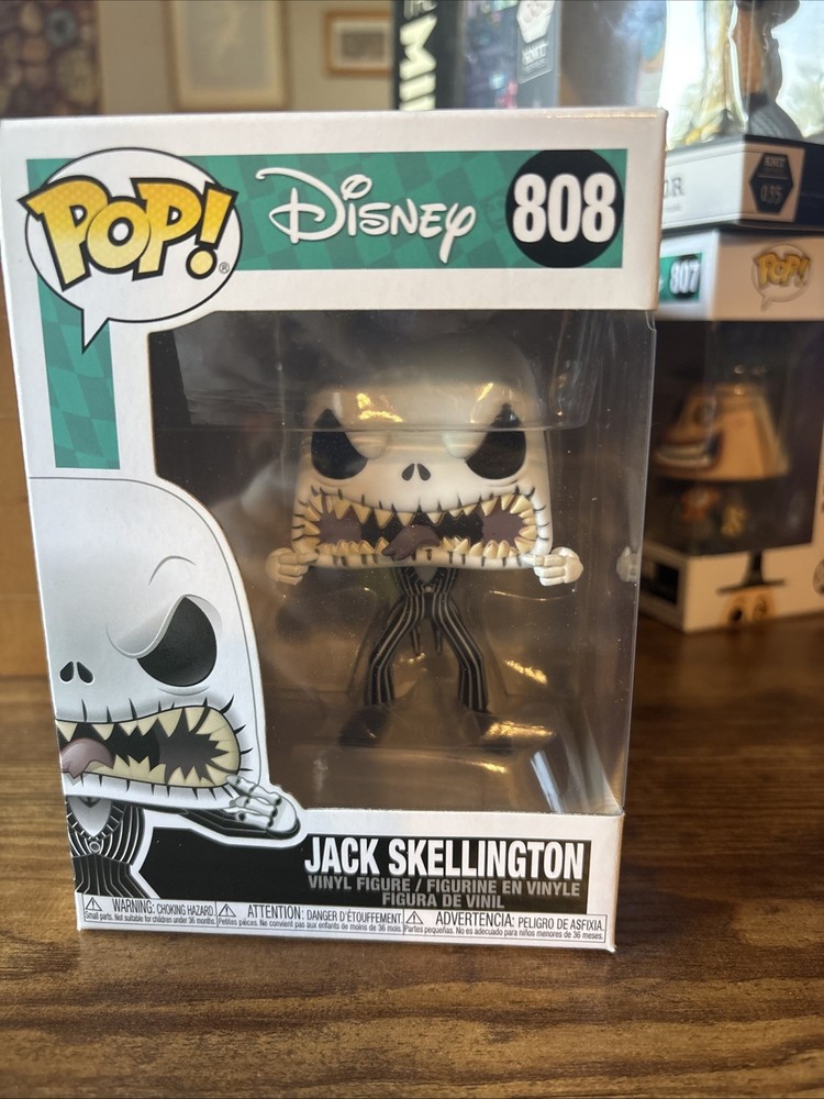 Funko Pop #808 Jack Skellington Sealed Unopened Box
