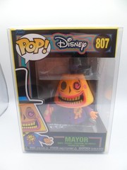 Funko Pop! Disney Nightmare Before Christmas Mayor 807 Black Light