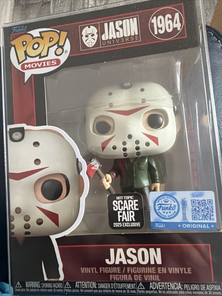 Funko Pop! Jason Universe #1964 2025 Hot Topic Scare Fair Jason NEW