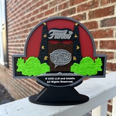 3D printed Custom Funko Digital Pop! – JURASSIC PARK SERIES 1 Coin w/ Stand