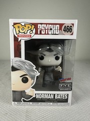 Funko Pop Horror Movies Psycho Norman Bates Black & White 466 FYE NYCC Exclusive
