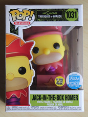 Funko Shop The Simpsons Treehouse of Horror Jack in the Box Homer Pop #1031
