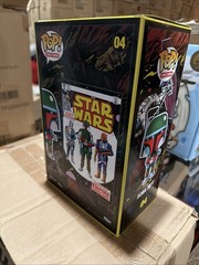 Funko Pop Comic Covers Boba Fett #04 Star Wars New w/ Protector Display Case