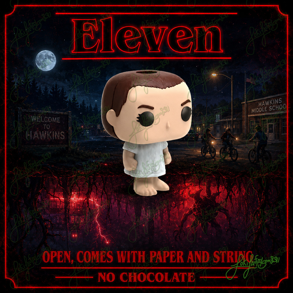 STRANGER THINGS Kinder Joy Egg Mike Max Eleven Vecna Dustin Eddie Steve Will