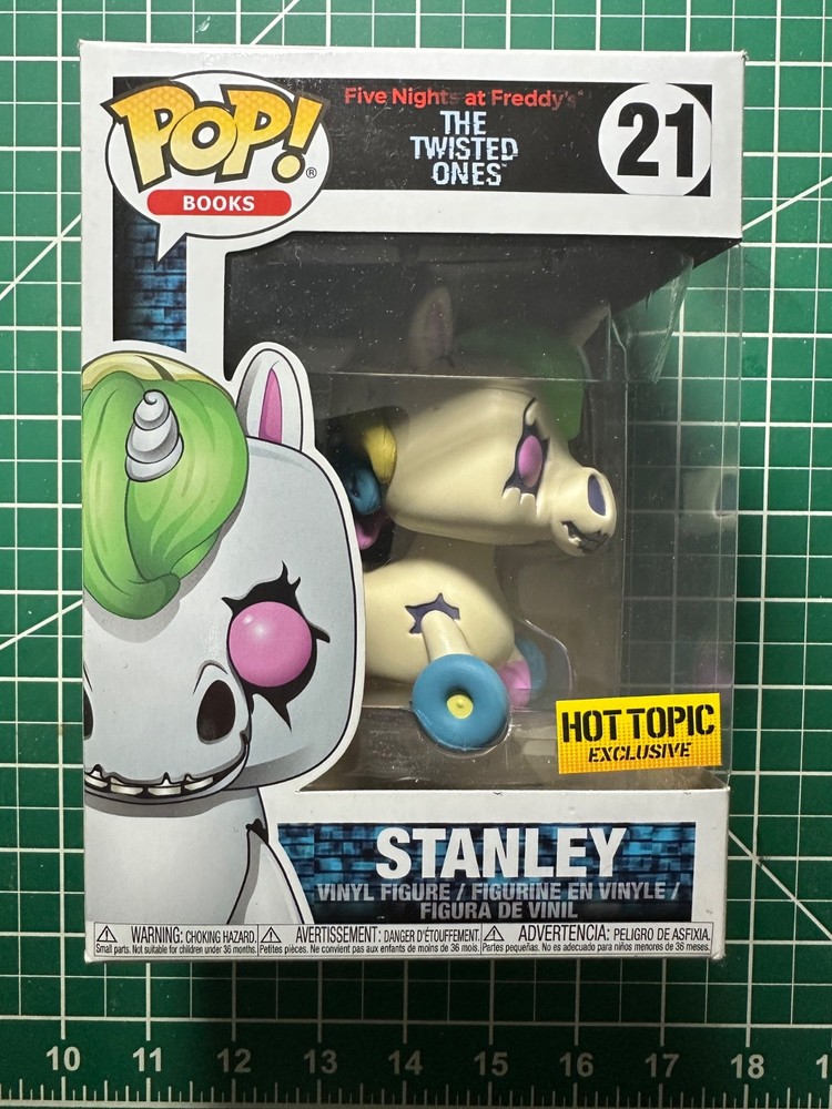 Funko Pop! Vinyl Books FNAF Stanley #21 Hot Topic Exclusive