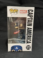 Funko POP! Marvel Avengers Endgame Captain America #573 [with Electrified Mjolni